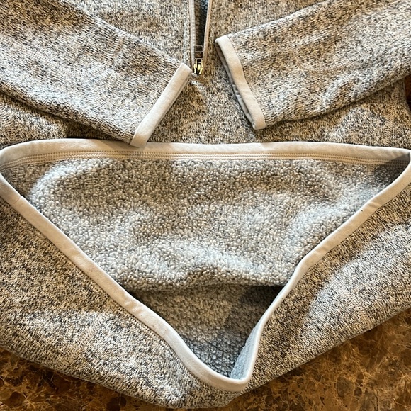 Patagonia Better Sweater 1/4 Zip Fleece Pullover Arm Pocket size S Pelican - Picture 10 of 12